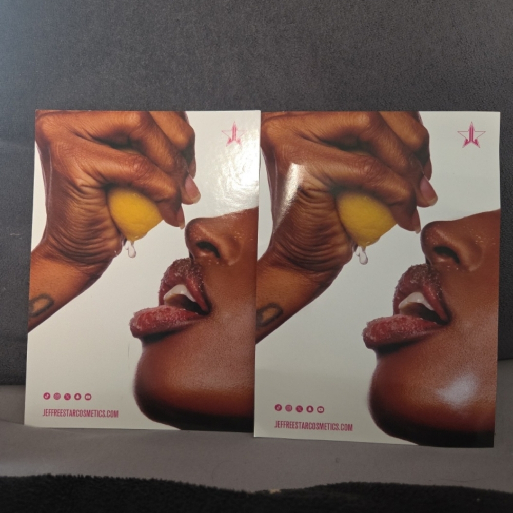 Jeffree Star Cosmetics Lip Scrub Postcards